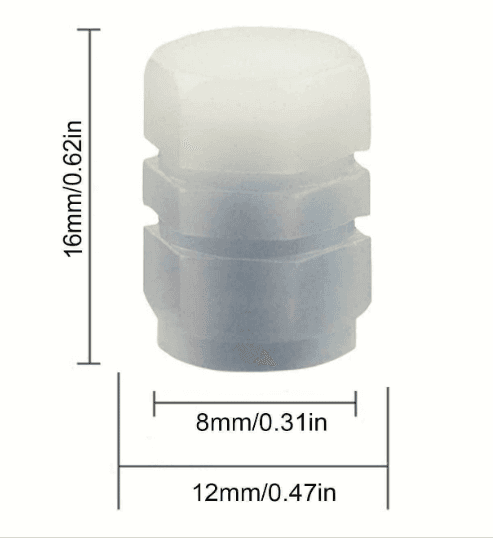 1-20PCS Luminous Glow Car & Motorcycle Tire Valve Caps – Night-Glowing, Waterproof, Universal Wheel Accessory