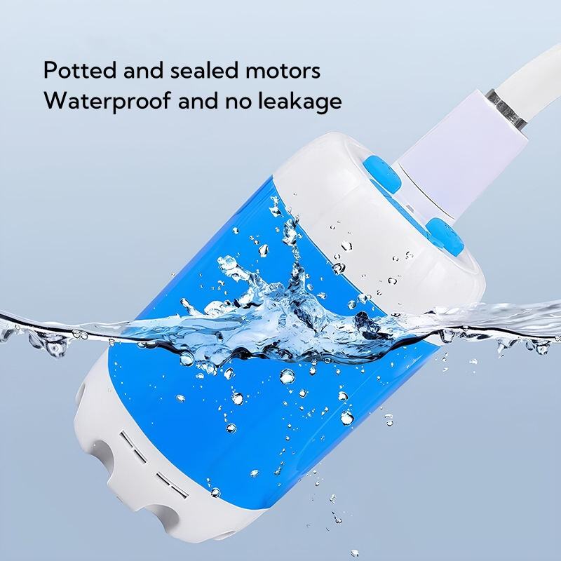 2025 Portable Electric Camping Shower – Adjustable Flow Pump with Hose & Rechargeable Battery