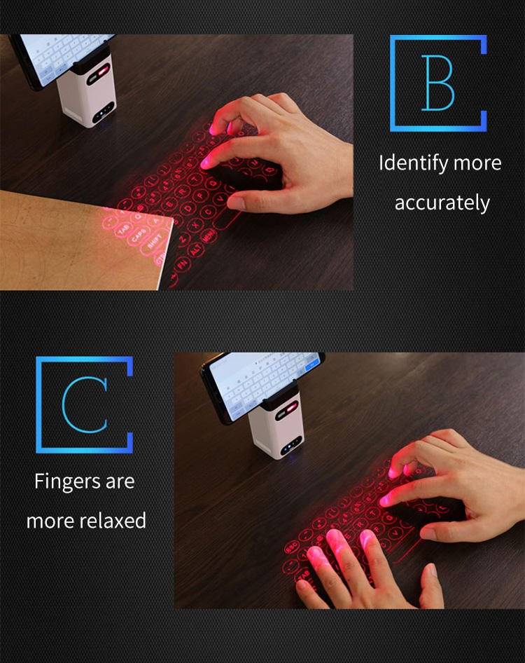 2025 Smart Virtual Laser Keyboard – Premium Projection Typing for Smart Devices