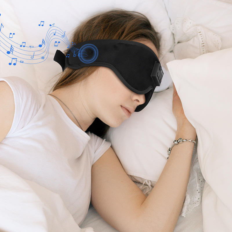 2024 3D Bluetooth Sleep Mask – Heated Eye Care with Sound Therapy & Memory Foam Comfort