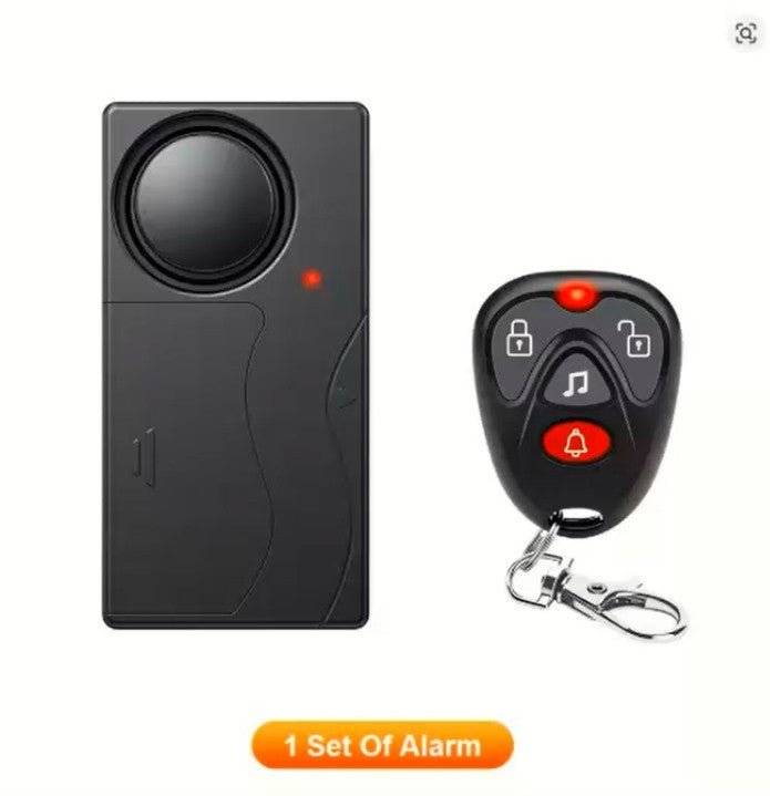 Awapow Wireless Anti - Theft Alarm – 110dB Vibration Sensor with Remote Control for Home, Bike, Car & Motorcycle Security - GripGo.Online