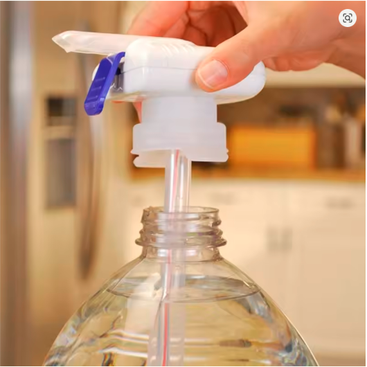 Electric Drink Dispenser – Battery Operated Magic Tap for Fridge Gallon Milk, Juice & Water – No-Lift Beverage Pump for Kids & Family