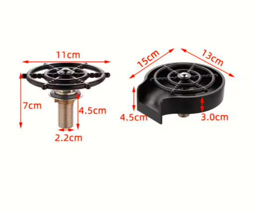 High Pressure Glass Rinser for Kitchen Sink – Faucet Cup Washer & Cleaning Tool for Coffee, Beer & Bar Accessories