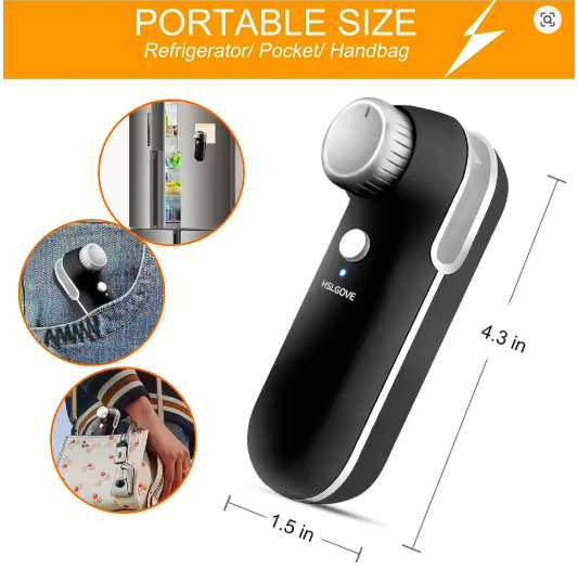 Rechargeable 2-in-1 Mini Heat Sealer – USB Portable Snack Saver & Bag Resealer for Freshness Anytime