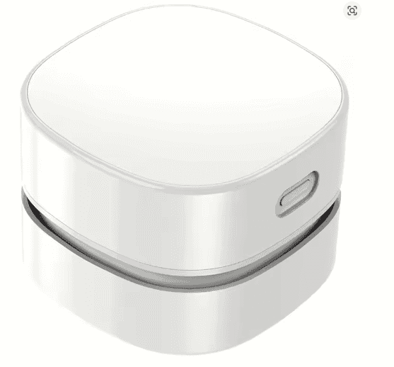 Wireless Mini Desktop Vacuum Cleaner | USB Rechargeable 1400mAh Table Dust Sweeper for Home, Office, School & Keyboard Cleaning