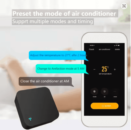 Tuya WiFi IR Remote Controller | Smart Universal Infrared Blaster for TV, AC & Fan | Works with Alexa & Google Home