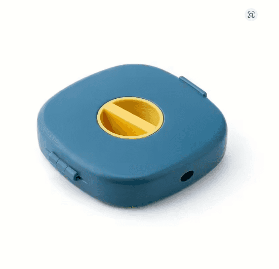 Round Wire Winder Box | Portable Multifunctional Cable Organizer for USB Chargers & Earphones