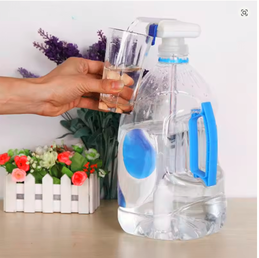 Electric Drink Dispenser – Battery Operated Magic Tap for Fridge Gallon Milk, Juice & Water – No-Lift Beverage Pump for Kids & Family
