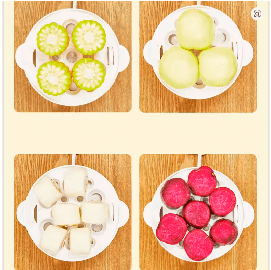 Multifunctional Electric Egg Boiler – Double Layer Egg Steamer & Poacher for Quick Breakfast Cooking