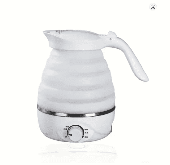 Mini Foldable Electric Kettle 0.6L | Portable Travel Water Heater with Auto Shut-Off