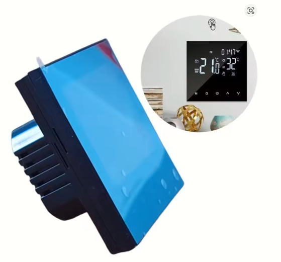Smart WiFi Intelligent Thermostat – Portable Heating Control with Child Safety Lock & Weekly Programming
