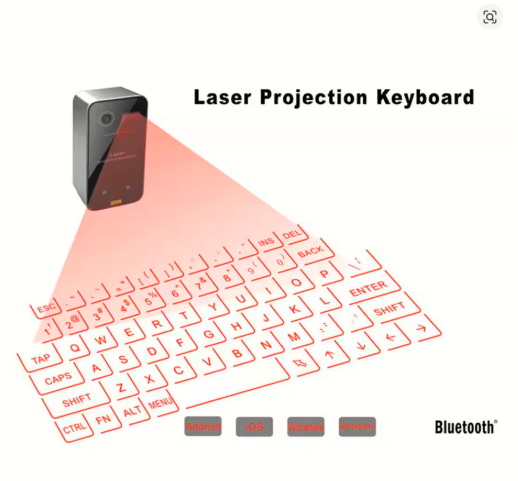 2025 Smart Virtual Laser Keyboard – Premium Projection Typing for Smart Devices
