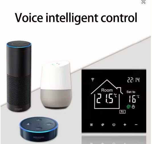 Smart WiFi Intelligent Thermostat – Portable Heating Control with Child Safety Lock & Weekly Programming