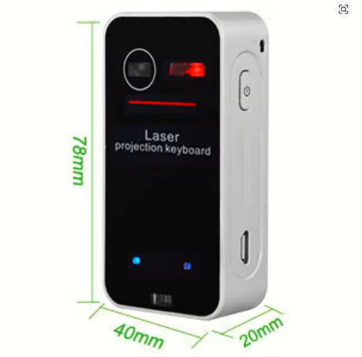 2025 Smart Virtual Laser Keyboard – Premium Projection Typing for Smart Devices
