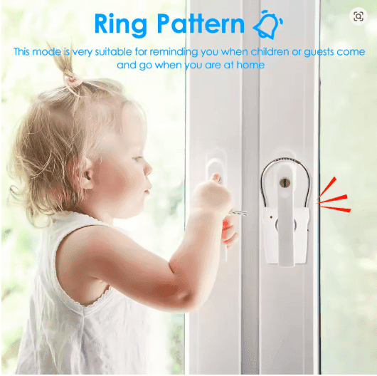 Door Handle Alarm – 110dB Portable Security Device with Adjustable Settings, Battery Operated for Home, Travel & Hotel Safety - GripGo.Online