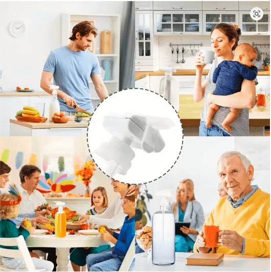 Electric Drink Dispenser – Battery Operated Magic Tap for Fridge Gallon Milk, Juice & Water – No-Lift Beverage Pump for Kids & Family