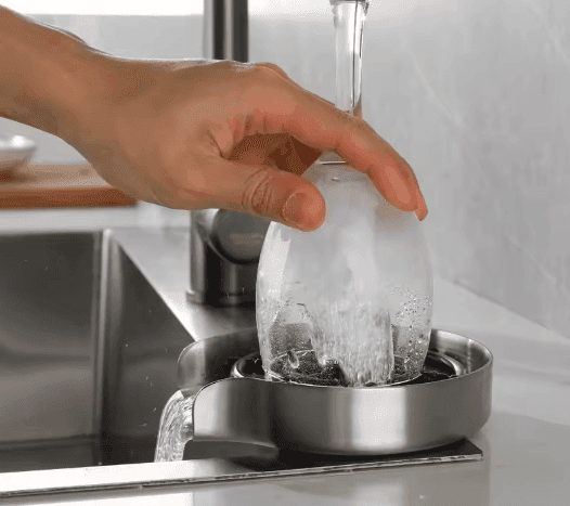 High Pressure Glass Rinser for Kitchen Sink – Faucet Cup Washer & Cleaning Tool for Coffee, Beer & Bar Accessories - GripGo.Online