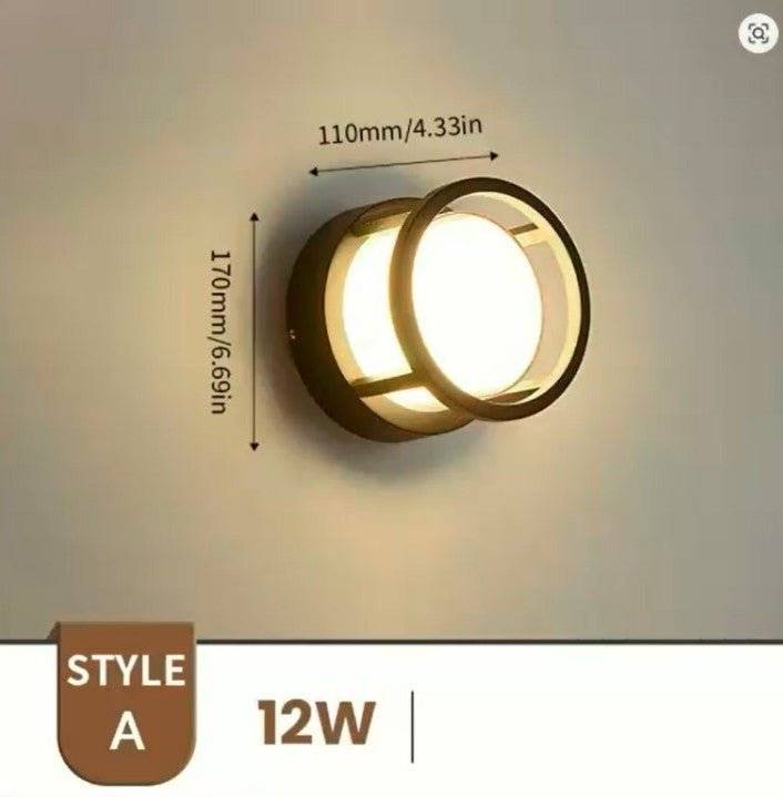 LED Outdoor Wall Light – IP66 Waterproof Motion Sensor Lamp for Porch, Balcony, Garden & Patio