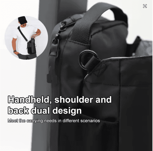 Magnetic Gym Water Bottle Carrier Bag with Phone Pocket – Portable Large Capacity Fitness Organizer - GripGo.Online