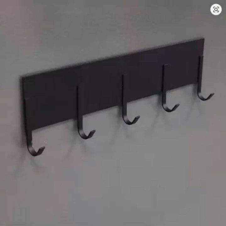 Magnetic Refrigerator Organizer – No-Drill Side-Mounted Spice Rack with Hooks & Multi-Layer Storage for Small Kitchens