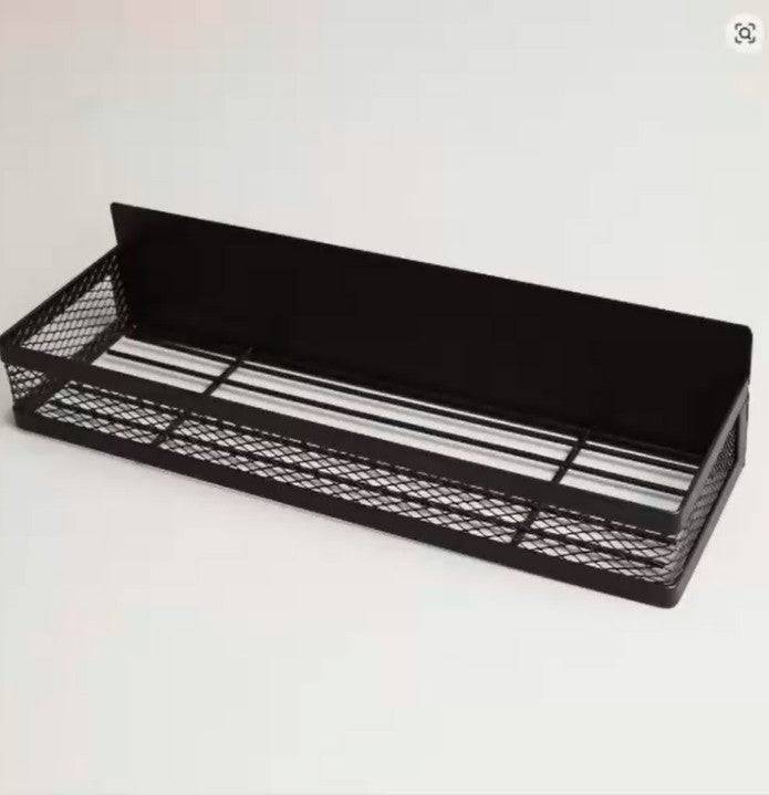 Magnetic Refrigerator Organizer – No-Drill Side-Mounted Spice Rack with Hooks & Multi-Layer Storage for Small Kitchens