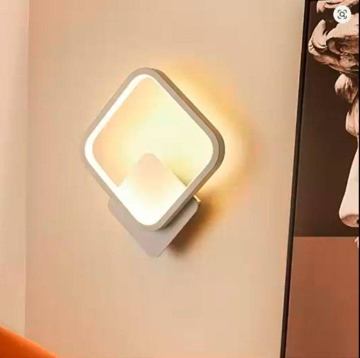 Modern Round LED Wall Lamp – Aluminium Wall Sconce for Bedroom, Living Room, Hallway & Study