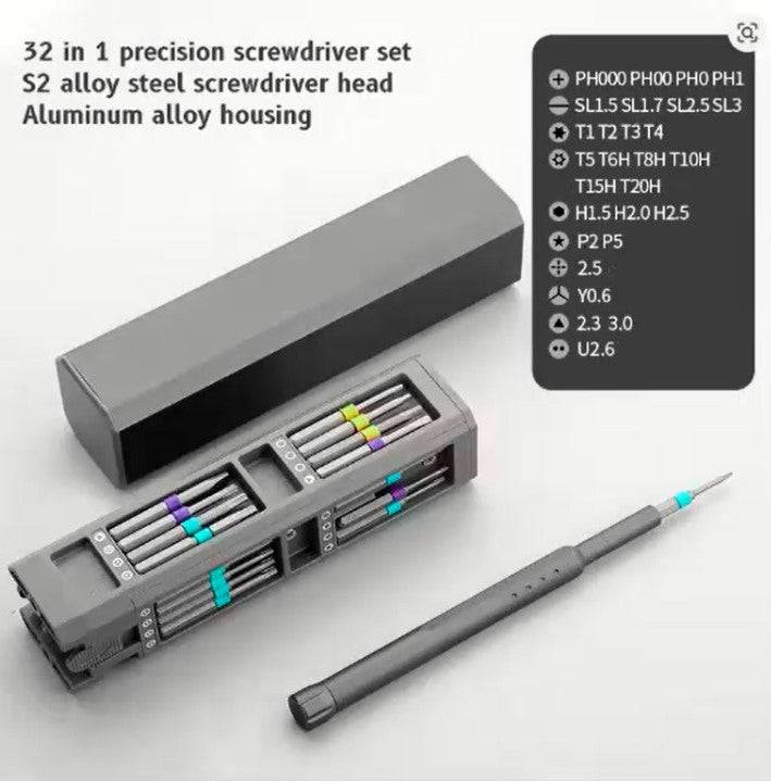 Precision Magnetic Screwdriver Kit – 30/40/44 - in - 1 Professional Repair Tool Set for Phones, Laptops & Smart Devices - GripGo.Online