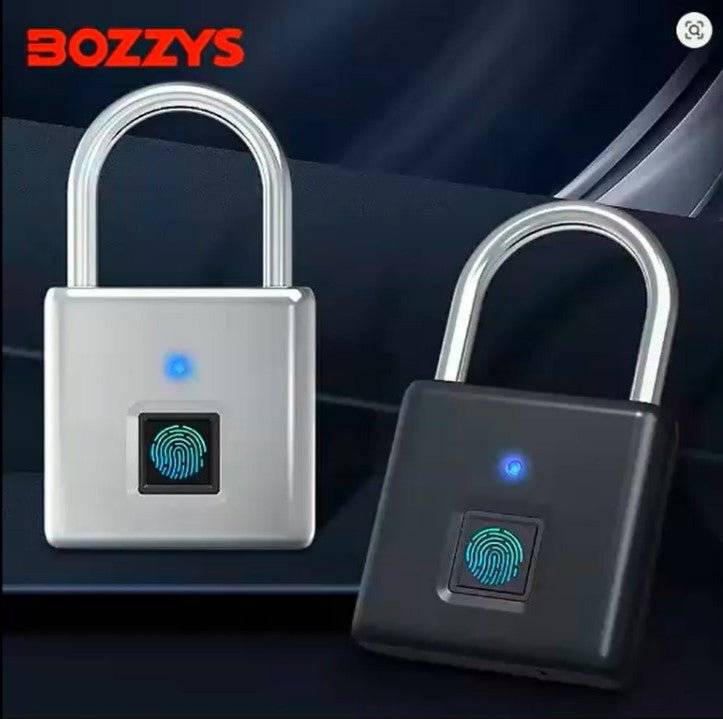 Smart Fingerprint Padlock – USB Rechargeable, Waterproof & Portable Anti-Theft Security Lock